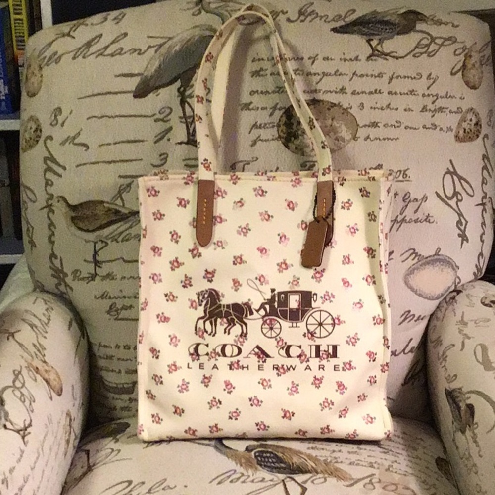 Coach Canvas Tote
